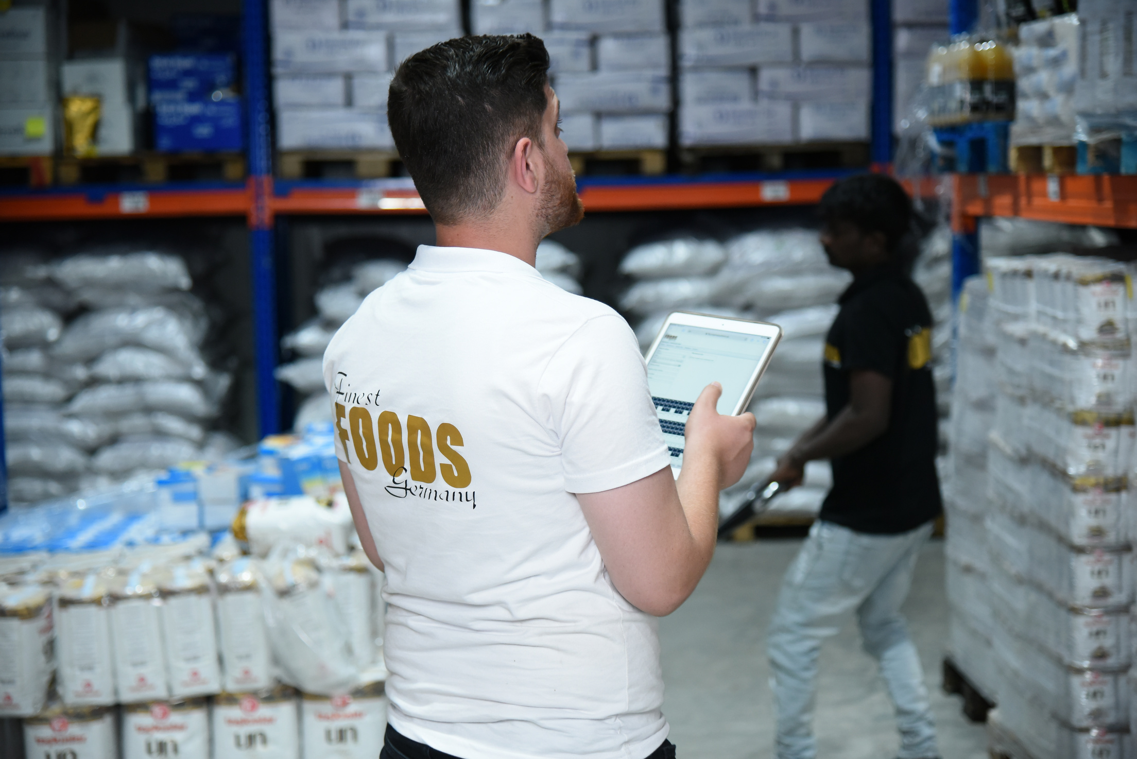 FFG warehouse team managing inventory
