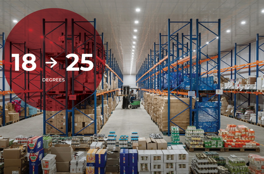 Ambient warehouse operation